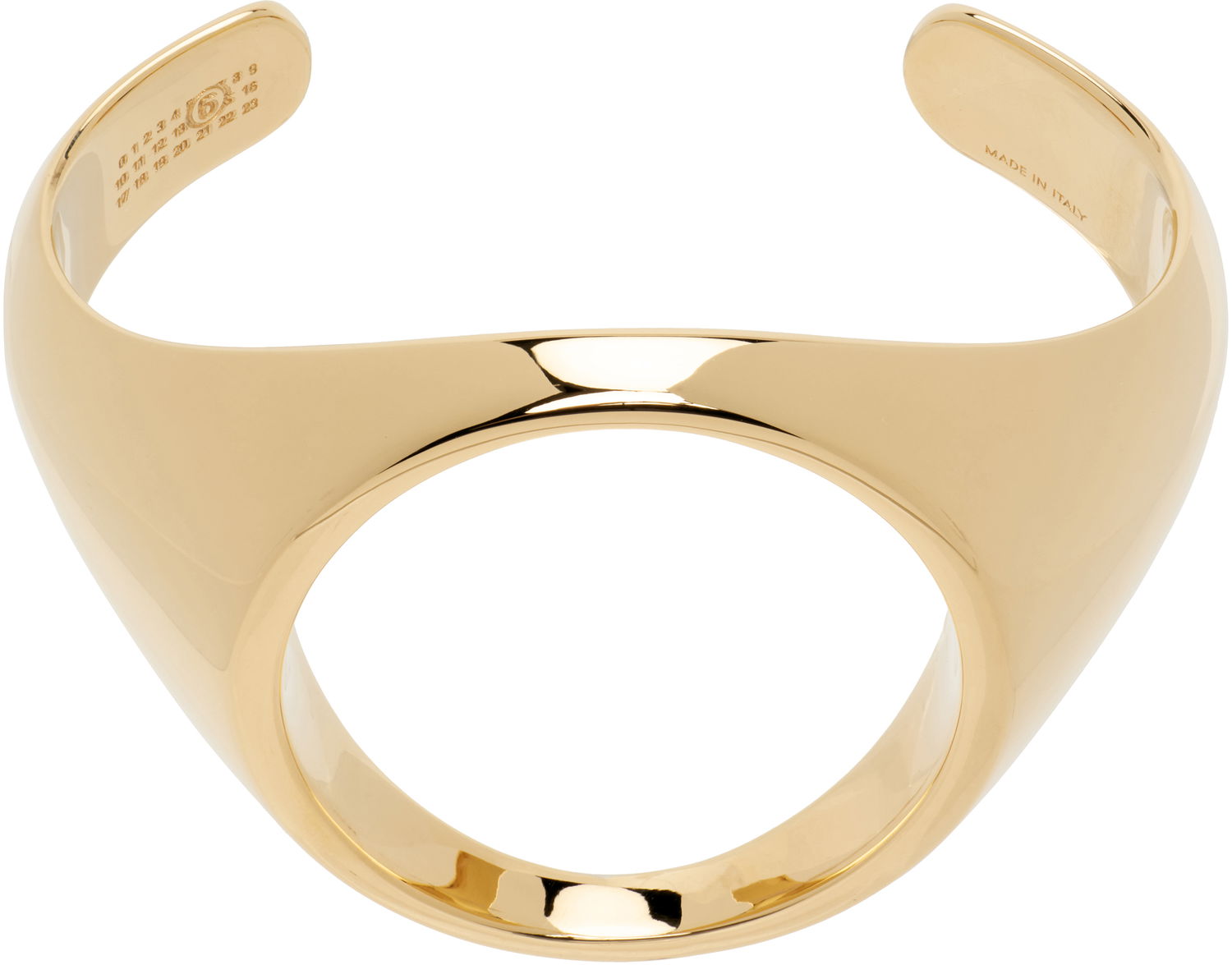 Armbånd Maison Margiela MM6 Maison Margiela Gold-Tone Signet Bracelet Gul | SM7UY0089 P7355, 0