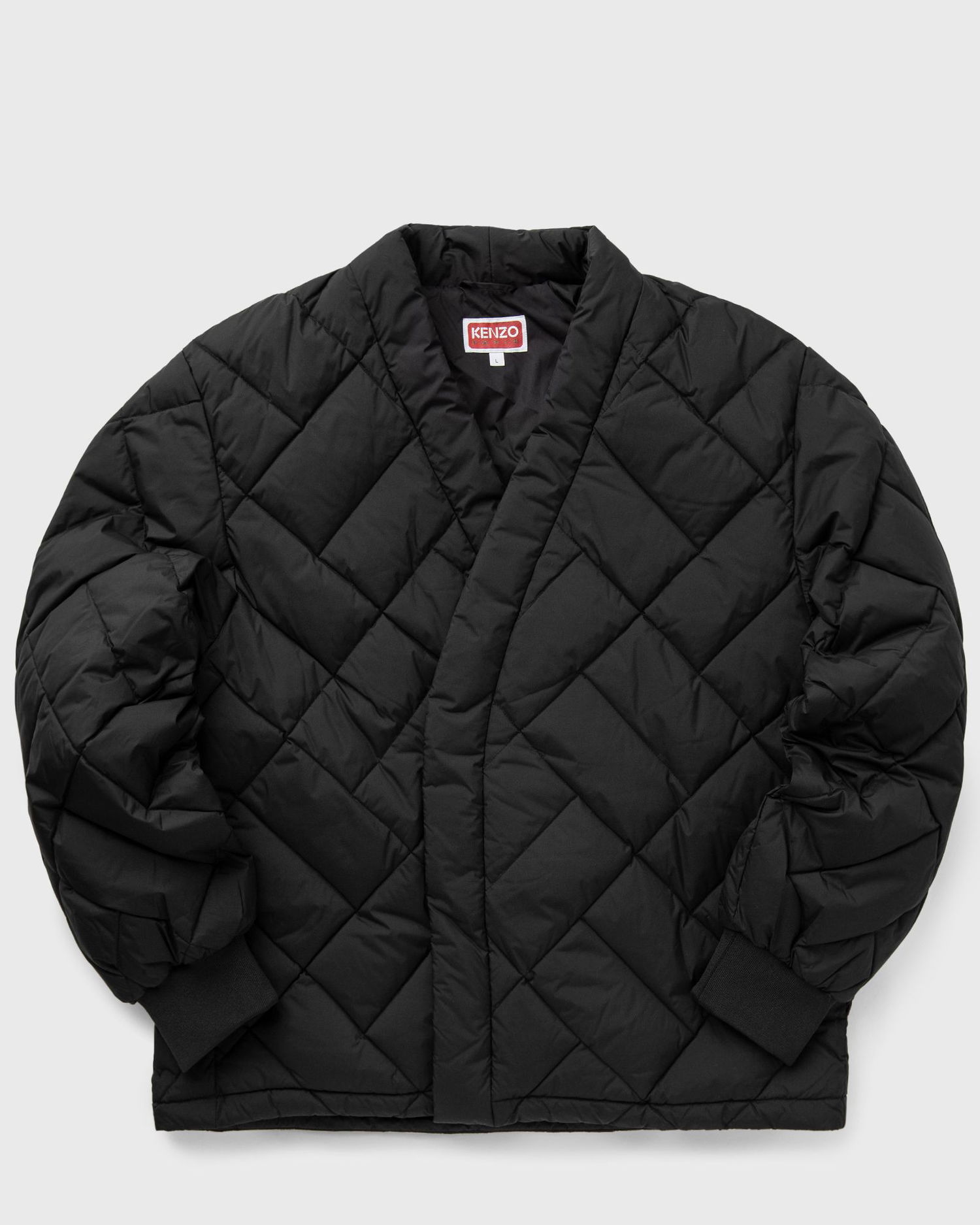 Bomberjakke KENZO WEAVE DOWN KIMONO JACKET Sort | FE65MA1459NL.99, 0