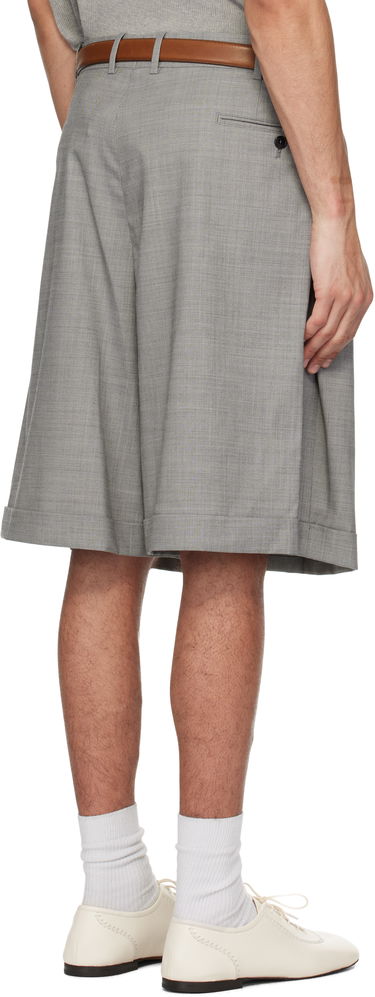 Shorts HED MAYNER Hed Mayner Pleated Shorts Grå | HMMA30024A-HA150, 2
