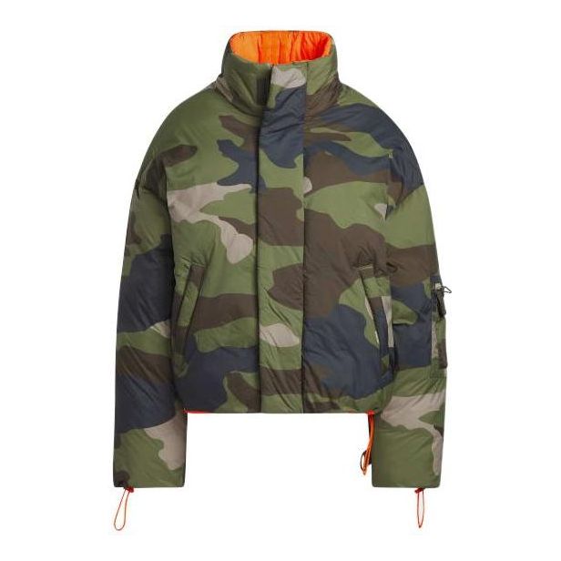 Bomberjakke adidas Originals Ivy Park Cropped Puffer Jacket Grøn | HZ2321