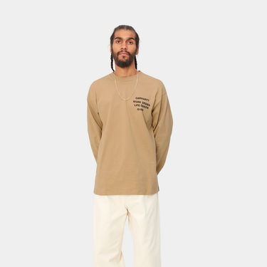 T-shirt Carhartt WIP Reverse Hammer T-Shirt Brun | I032392_07E_XX, 2