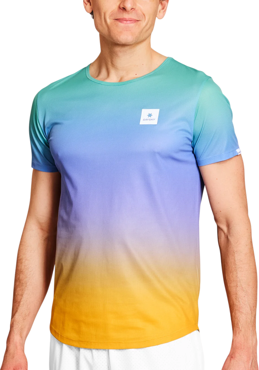 T-shirt Saysky Saysky Drip Dye Flow T-Shirt Flerfarvet | nmrss60c-1033, 0
