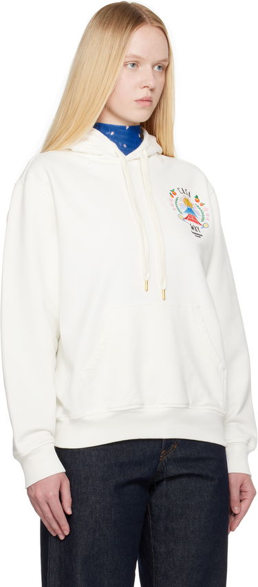 Sweatshirt Casablanca Casablanca 'Casa Way' Mountain Hoodie Hvid | WPF25-JTP-362-01, 1