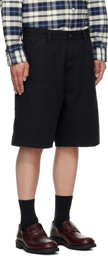 Shorts Carhartt WIP Double Knee Shorts Sort | I034793, 1