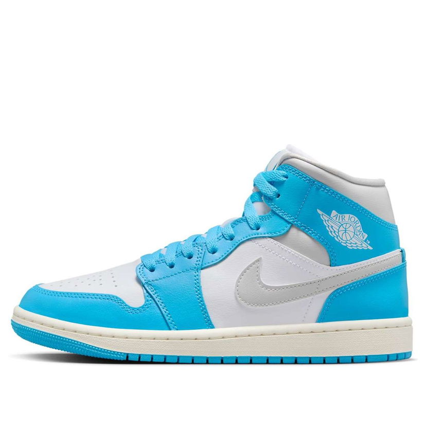 Sneakers og sko Jordan Air Jordan 1 Mid Dark Powder Blue Blå | BQ6472-400