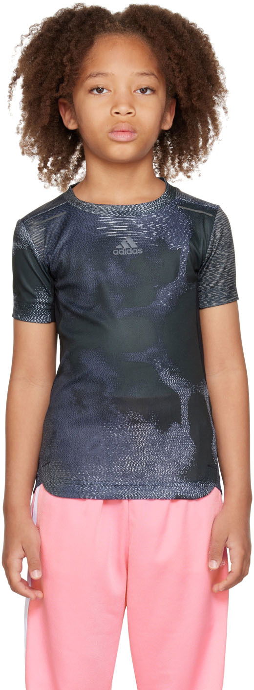 T-shirt adidas Originals AEROREADY HIIT Training Big Kids T-Shirt Sort | HG2050