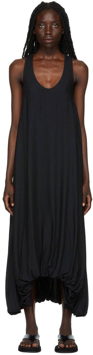 Kjole The Row Copo Maxi Dress Sort | 6384-W2241