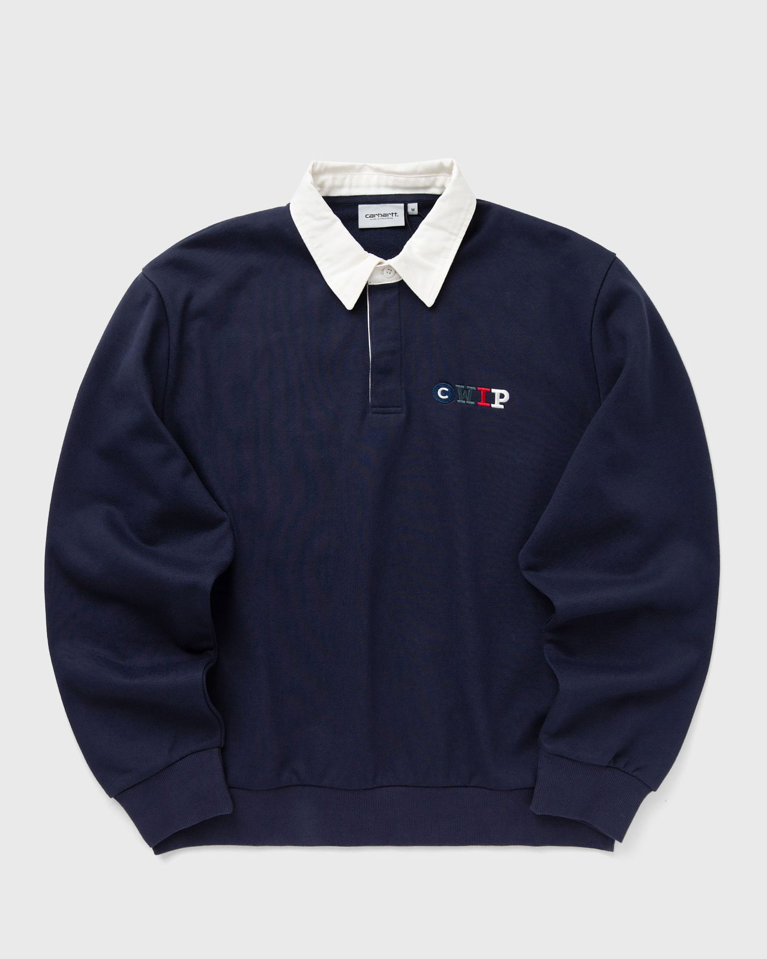 Sweatshirt Carhartt WIP Rugby Sweatshirt Mørkeblå | I034592-0AG.XX, 0