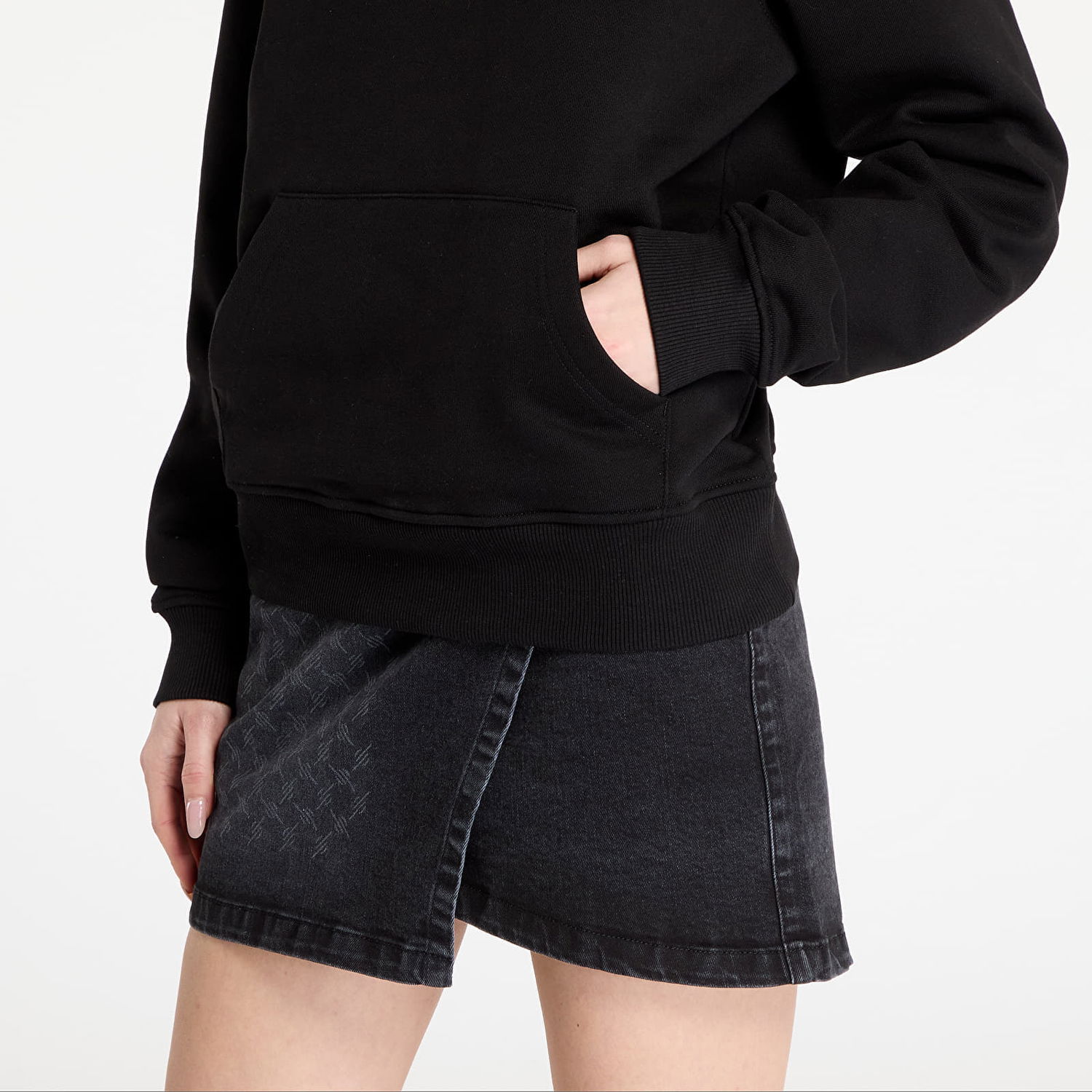 Sweatshirt DAILY PAPER Daily Paper Overlooked Hoodie Sort | 2423064, 1