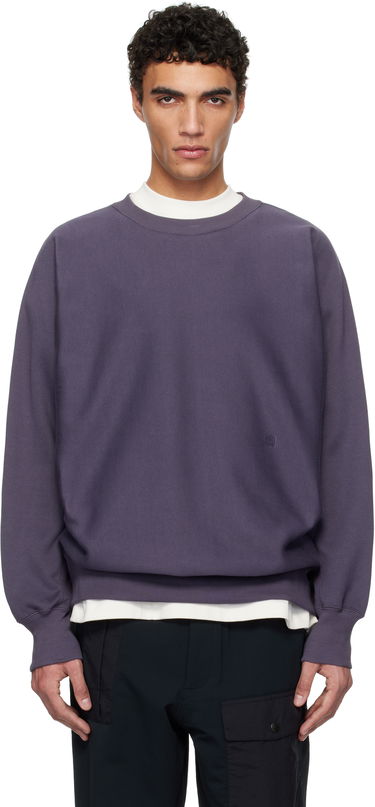 Sweatshirt NANAMICA nanamica Crew Neck Sweatshirt Lilla | S25SH011U, 0