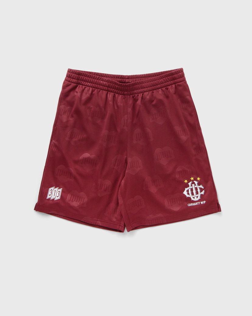 Shorts Carhartt WIP Hartt's Football Shorts Bourgogne | I034623-2UG.XX