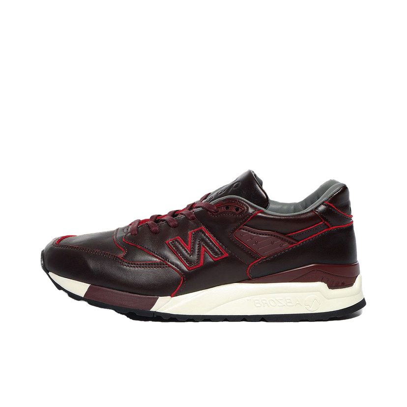 Sneakers og sko New Balance 998 "Horween Burgundy" Bourgogne | M998WD