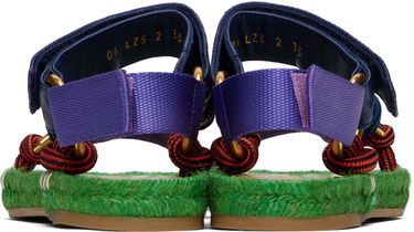 Tilbehør Valentino Valentino Garavani Lake Powell Rope Sandals Grøn | 6W0S0LZ5PNB, 1