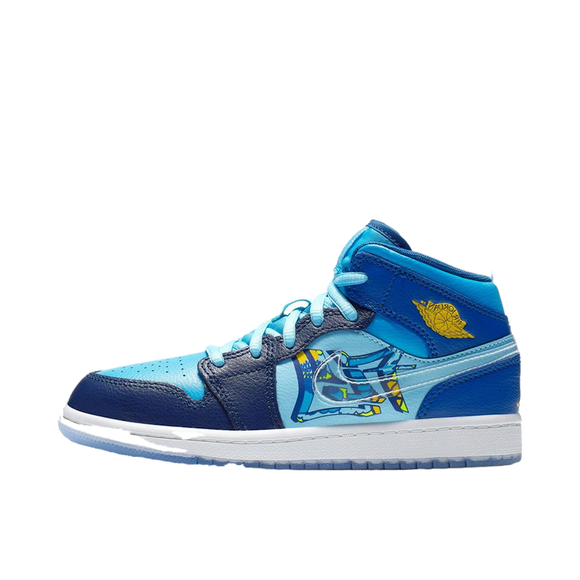 Sneakers og sko Jordan Air Jordan 1 Mid Fly Blå | BV8173-400