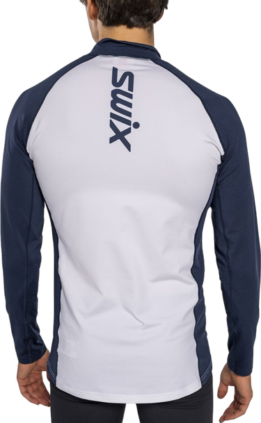 Sweater SWIX Swix RaceX Dry Half Zip Top Hvid | 10099-23-20000, 2