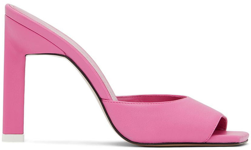 Tilbehør The Attico Attico Kaia Heeled Sandals Lyserød | 227WS228 L001