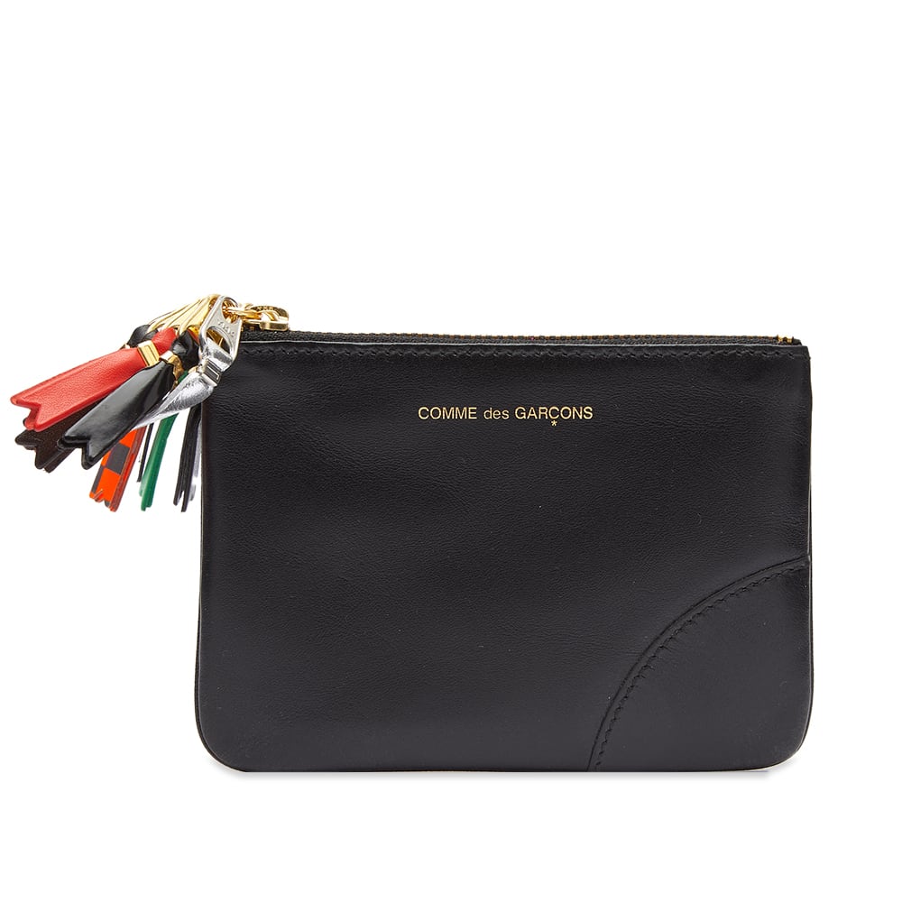 Tegnebog Comme des Garçons Zipper Pull Wallet Black Sort | SA8100ZP, 0