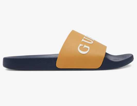 Sneakers og sko GUESS Guess Color Blocking Slides Gul | F5GZ06BB00F-FBA4, 1