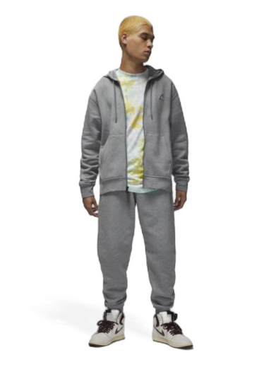 Sweatshirt Jordan Essentials Full-Zip Fleece Hoodie Grå | DQ7350-091
