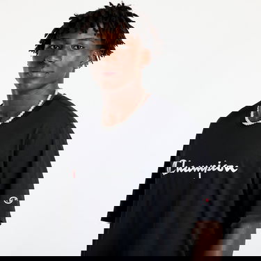 T-shirt Champion SS Tee Black Sort | 220256 CHA KK001, 1