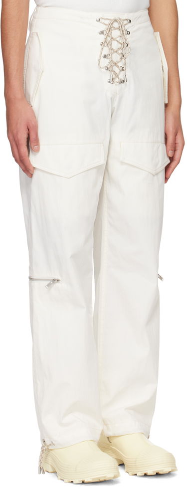 Cargo bukser Dion Lee Lace-Up Hiking Trousers Sort | C2178PS24, 4