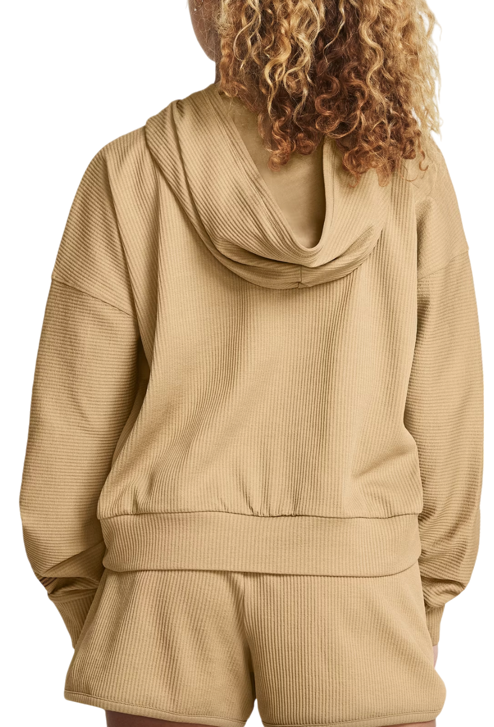 Sweatshirt Under Armour Rib Hoodie Beige | 1382732-263, 1