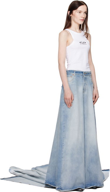 Jeans VETEMENTS Vetements Train Jeans Blå | UA66PA500L, 4
