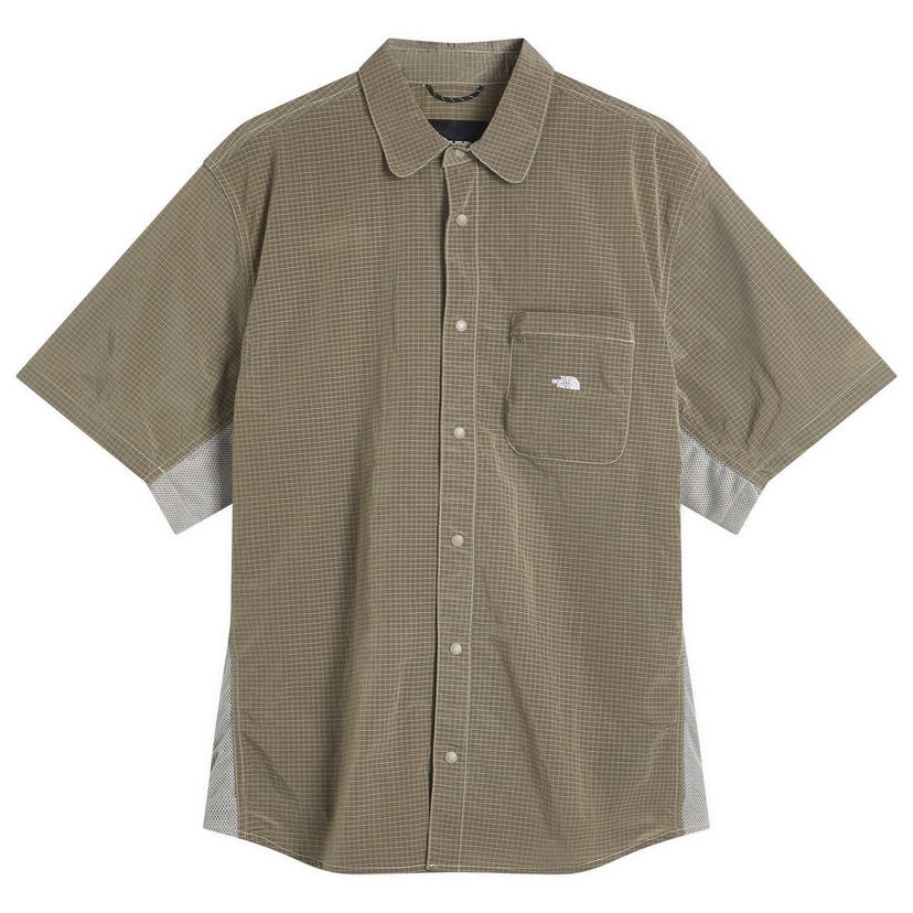 Skjorte The North Face Fabric Mix Short Sleeve Shirt Grøn | NF0A8CKH3X4