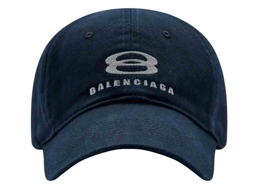 Kasket Balenciaga Unity Snowboard Cap Mørkeblå | 680739410B24061, 0