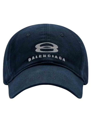 Kasket Balenciaga Unity Snowboard Cap Mørkeblå | 680739410B24061