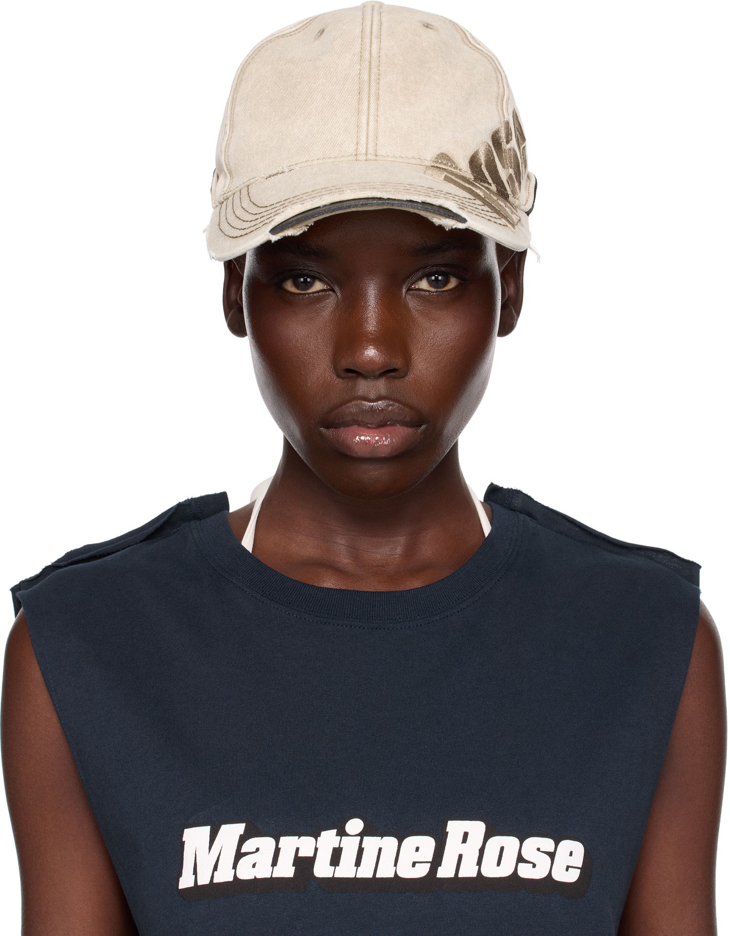 Kasket Martine Rose Martine Rose Roll Back Cap Mørkeblå | 1168WP14716, 0
