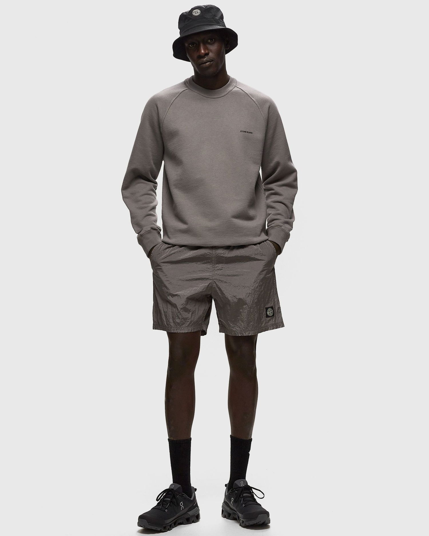 Shorts Stone Island Shorts Grå | 8015B0943.V0092, 1