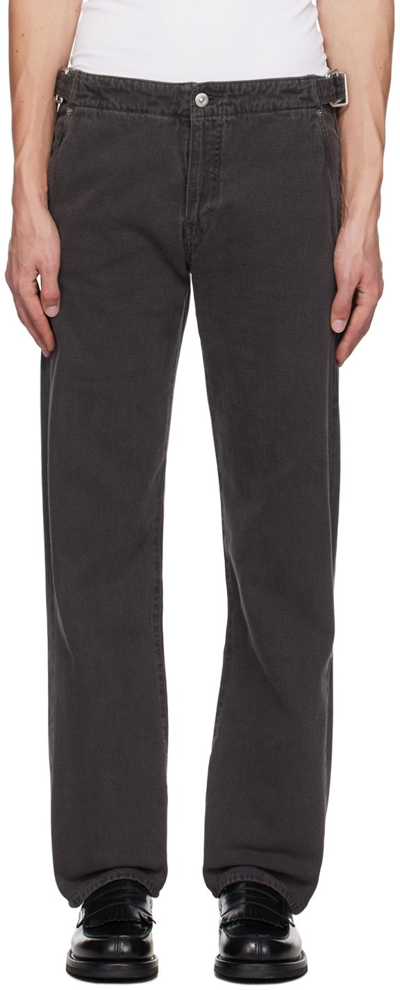 Bukser OUR LEGACY Trucker Trousers Sort | M4245TA