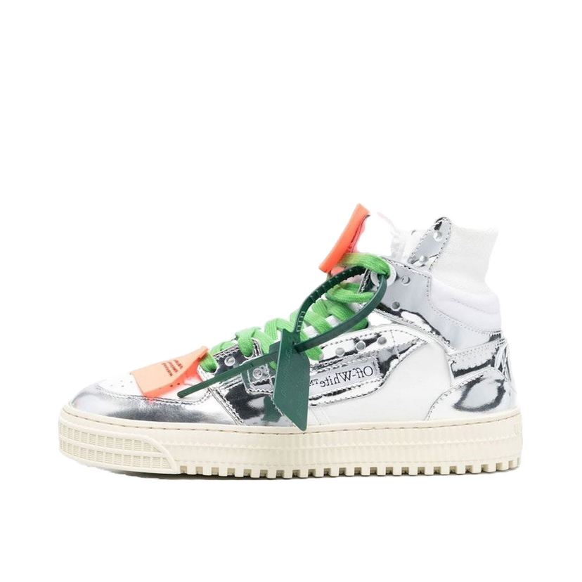 Sneakers og sko Off-White 3.0 Off Court High-Top White Silver W Hvid | OWIA112S23LEA0040172