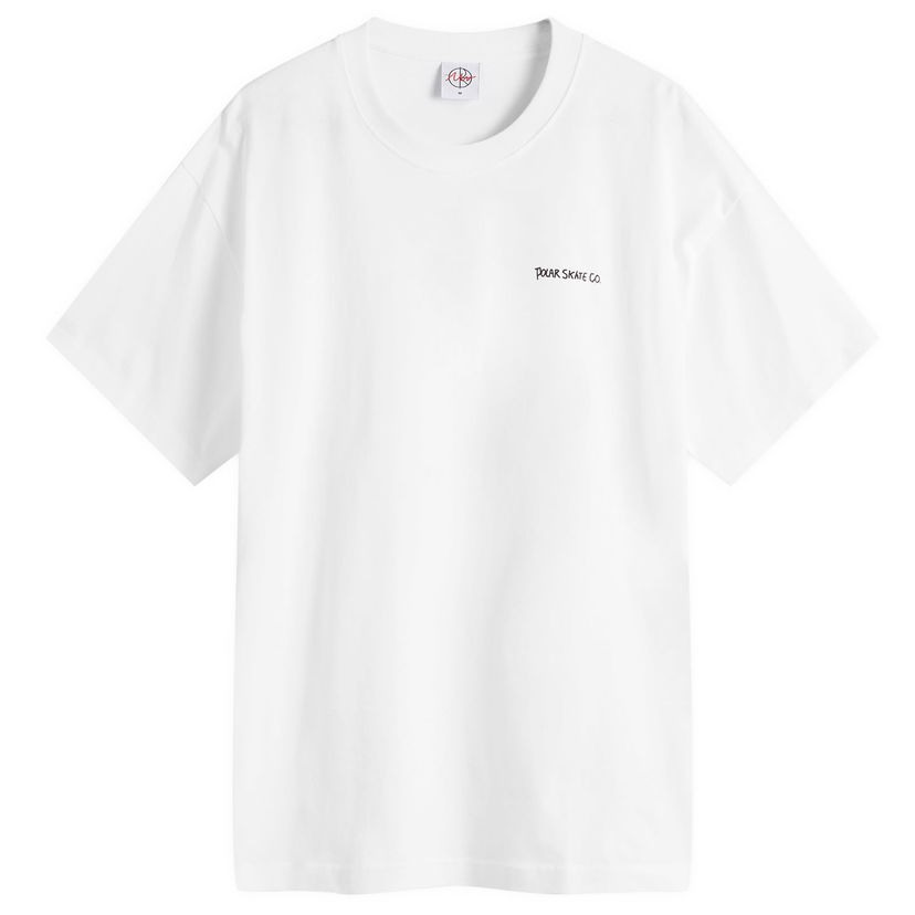 T-shirt Polar Skate Co. Life in a Bubble T-Shirt, Size Large Hvid | PSC-SP25-21