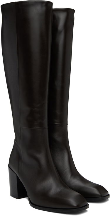 Tøj Aeyde Aeyde Teresa Knee-High Boots Sort | A11-KB-LPLS75BL-0221-953-001, 3