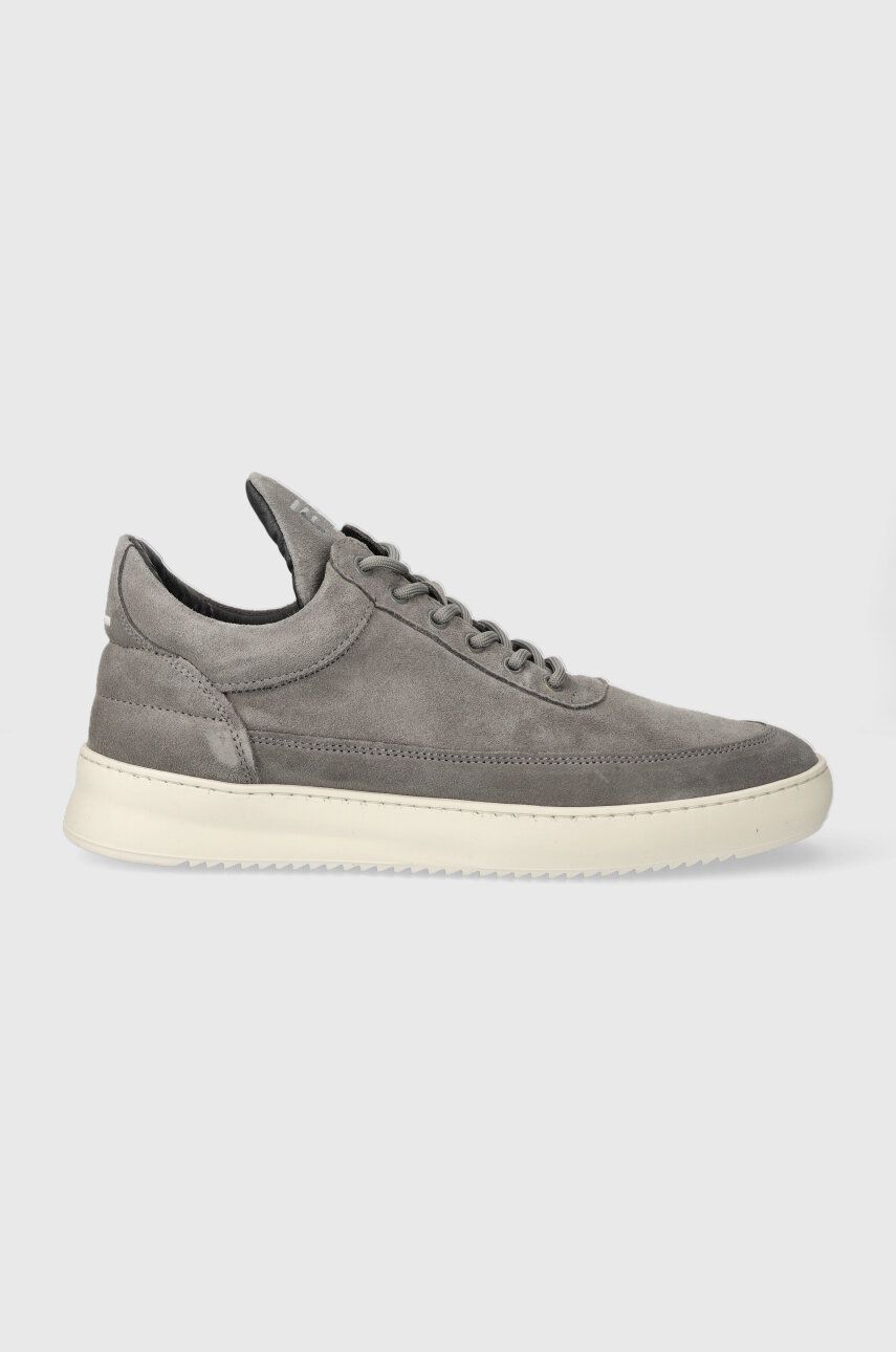 Sneakers og sko Filling Pieces Low Top Suede Grå | 10122791002, 0
