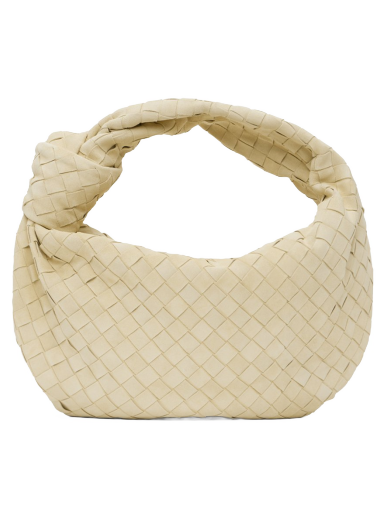 Skuldertaske Bottega Veneta Teen Jodie Shoulder Bag Beige | 690225 V1QE0