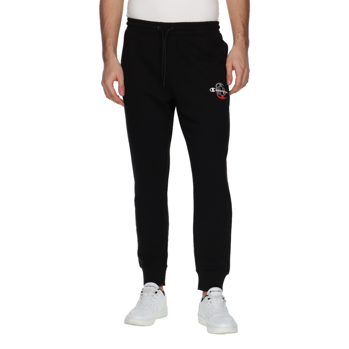 Joggingbukser Champion Sweatpants Triple C Sort | 220527-KK001, 0