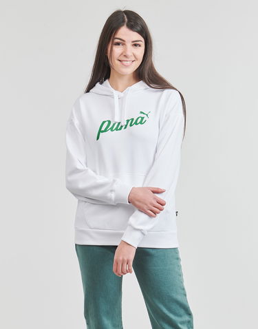 Sweatshirt Puma Puma ESS+ Blossom Script Hoodie Hvid | 679348-02, 1