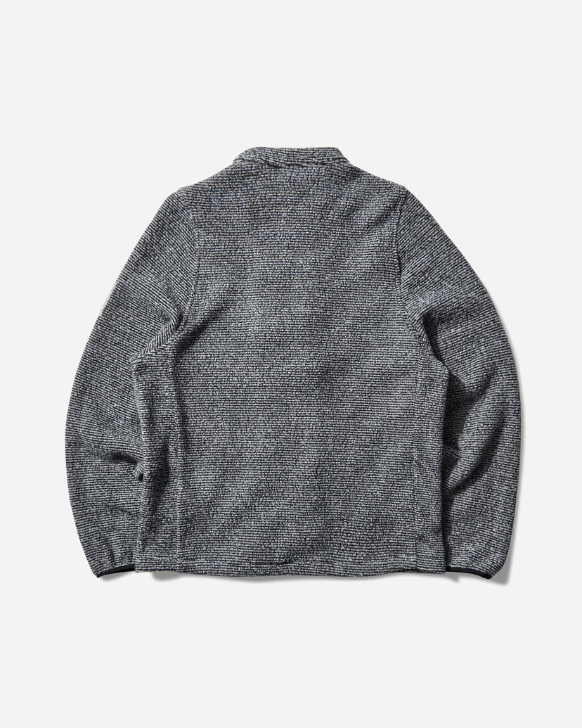 Jakke Rayon Vert Becco Fleece Jacket Grå | S5RVSC01 BLACK
