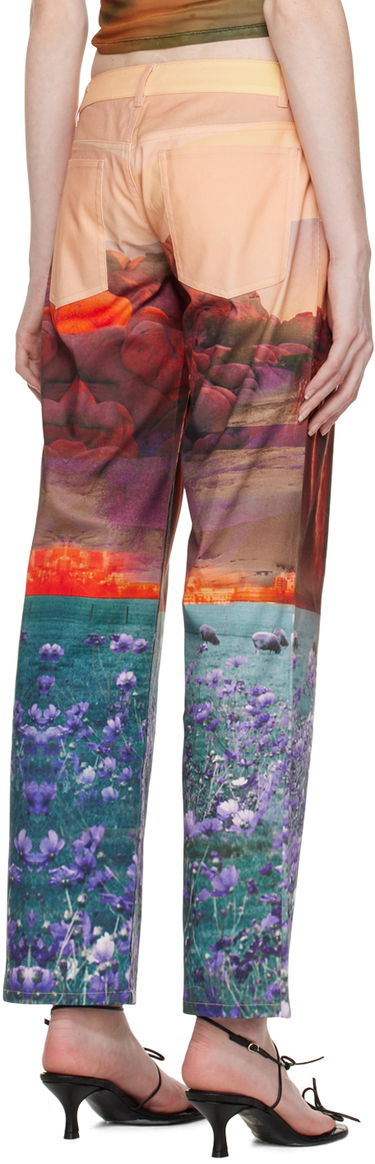 Jeans Miaou Miaou Atlas Print Trousers Flerfarvet | 1023SCOASL, 2