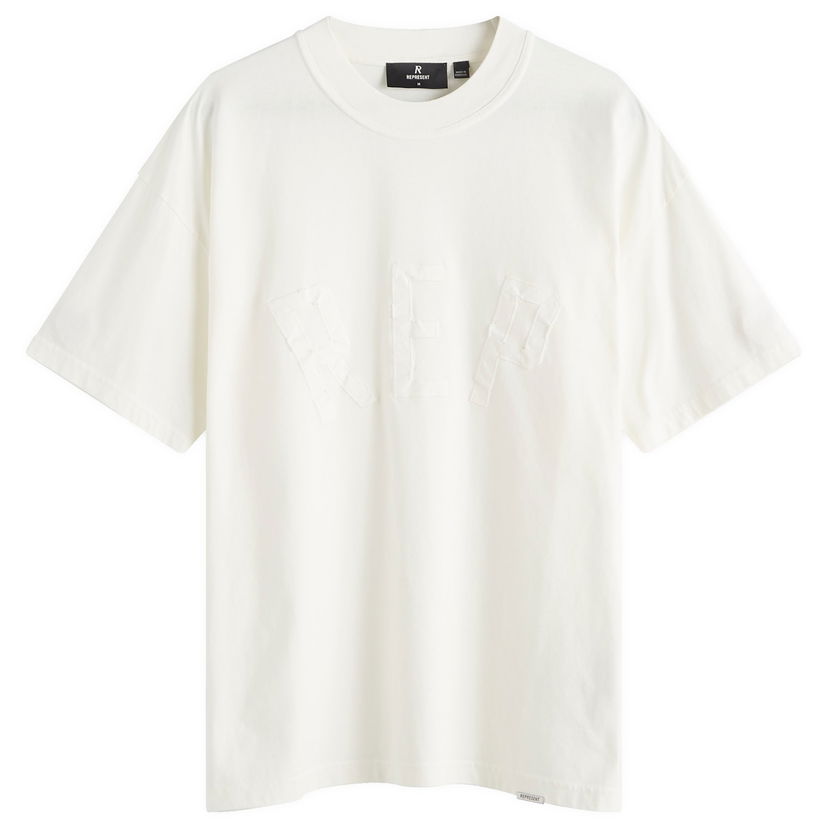 T-shirt Represent Clo Rep Applique T-Shirt Hvid | MLM4252-072