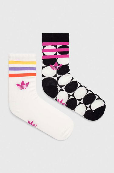 Sokker adidas Originals Crew Socks - 2 pack Flerfarvet | IM1538, 3