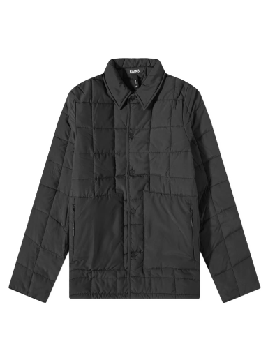 Jakke Rains Liner Shirt Jacket Sort | 18200-01