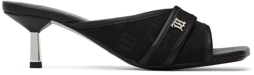 Sneakers og sko MISBHV Black Sasha Heeled Sandals Grøn | 022BW903, 0