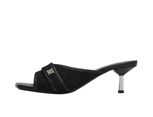 Sneakers og sko MISBHV Black Sasha Heeled Sandals Grøn | 022BW903