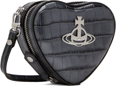 Håndtaske Vivienne Westwood Vivienne Westwood Mini Heart Crossbody Pouch Grå | 58020003W-L00A2-, 1