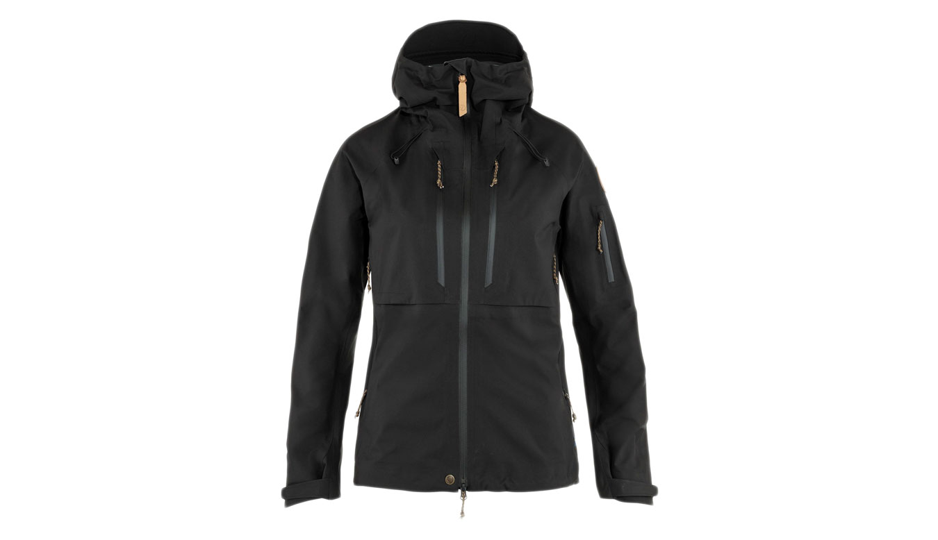 Vindjakke FJÄLLRÄVEN Keb Eco-Shell Jacket Sort | F89600-550, 1