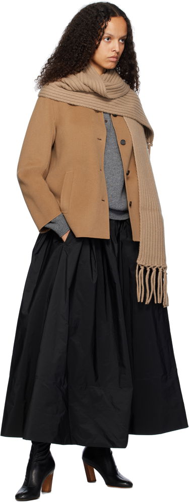 Tørklæde Max Mara Weekend Max Mara Knitted Tassel Scarf Brun | 2425746035600 MM12149, 2
